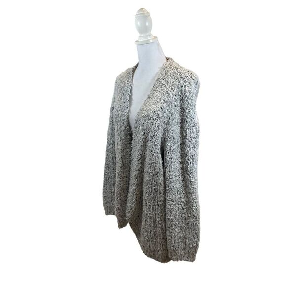 Kensie Brand Textured Open Front Sweater‎ Black and White Size Medium - Picture 1 of 9